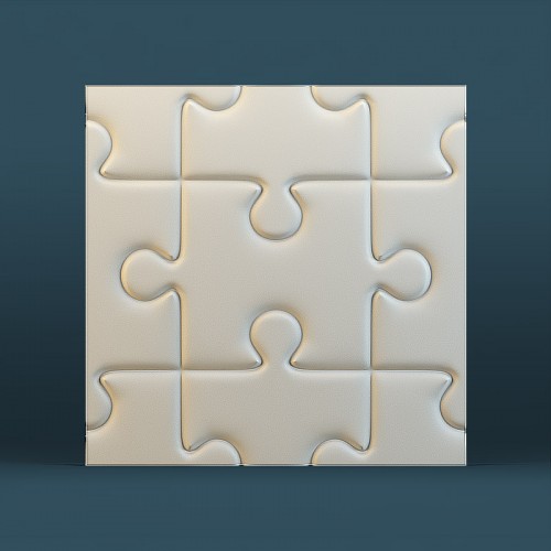 Модель 091 Пазл большой